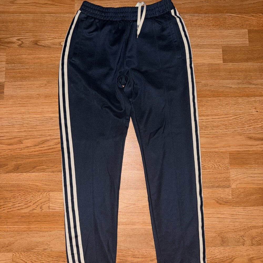 Adidas Premium Track Pants Size M Blue Mint Condition